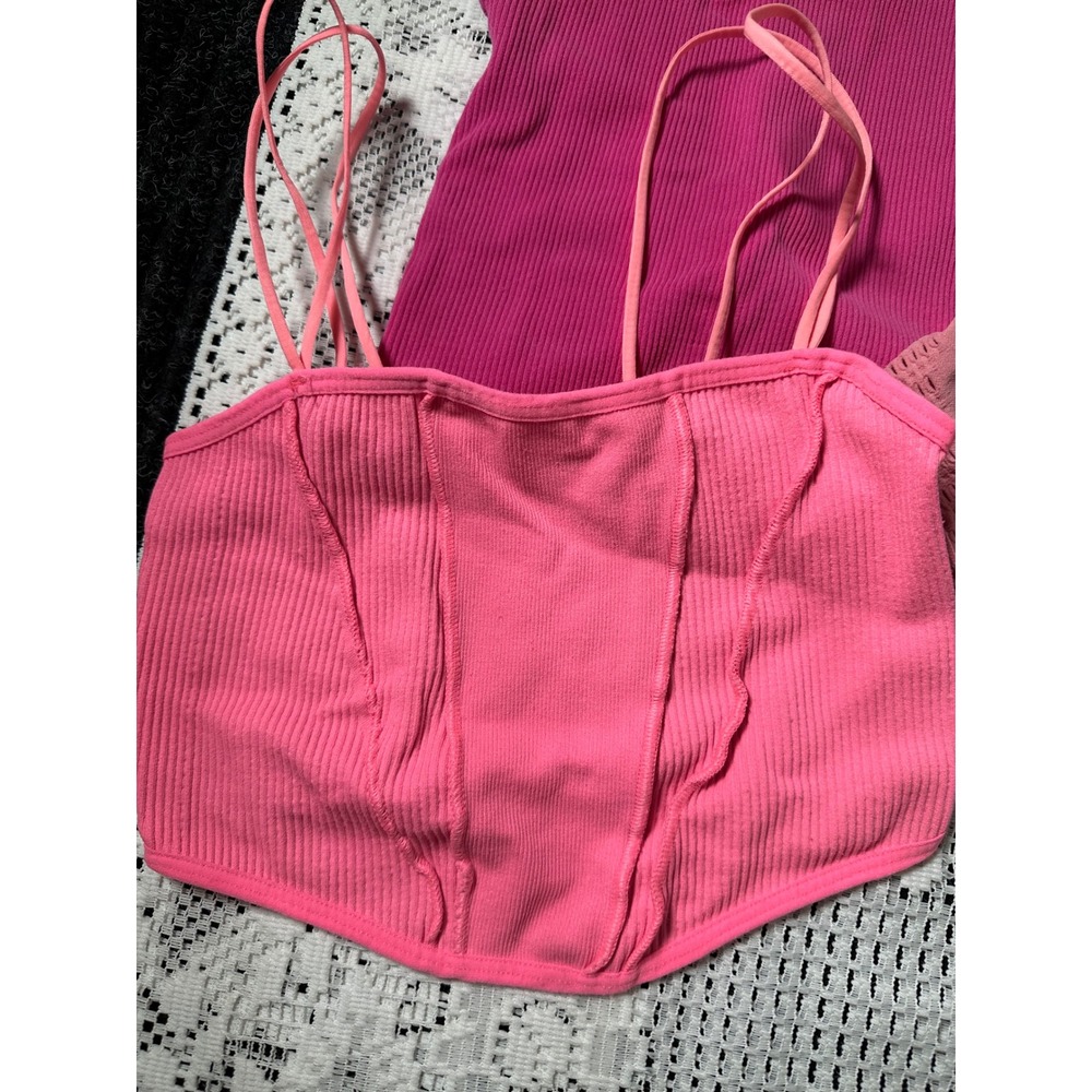 Urban Outfitters Pink 3 Top Set - Picture 2 of 7